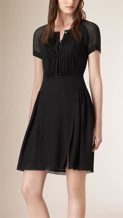 burberry black silk dress|burberry dresses 2022.